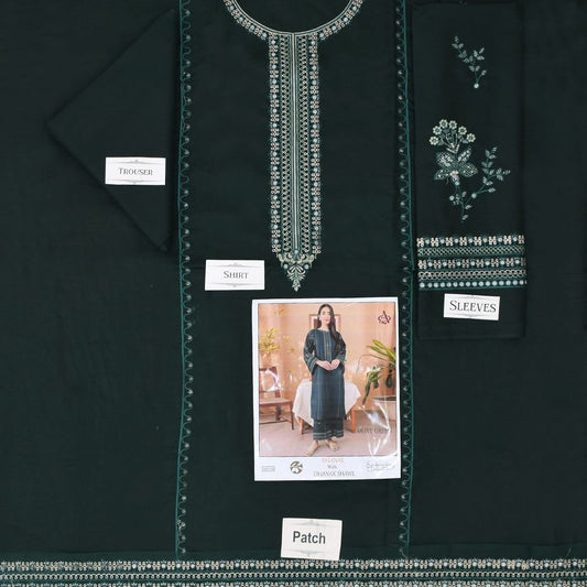 UNSTITCHED 2PC LAWN EMBROIDERED SUIT