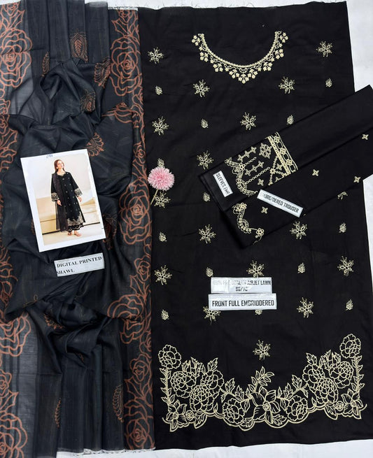 LAAM 3PC Lawn Fabric