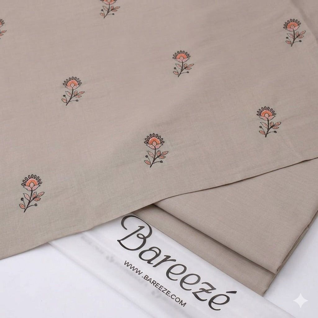 Bareeze Embroidered 2-Piece Lawn Un-stiched