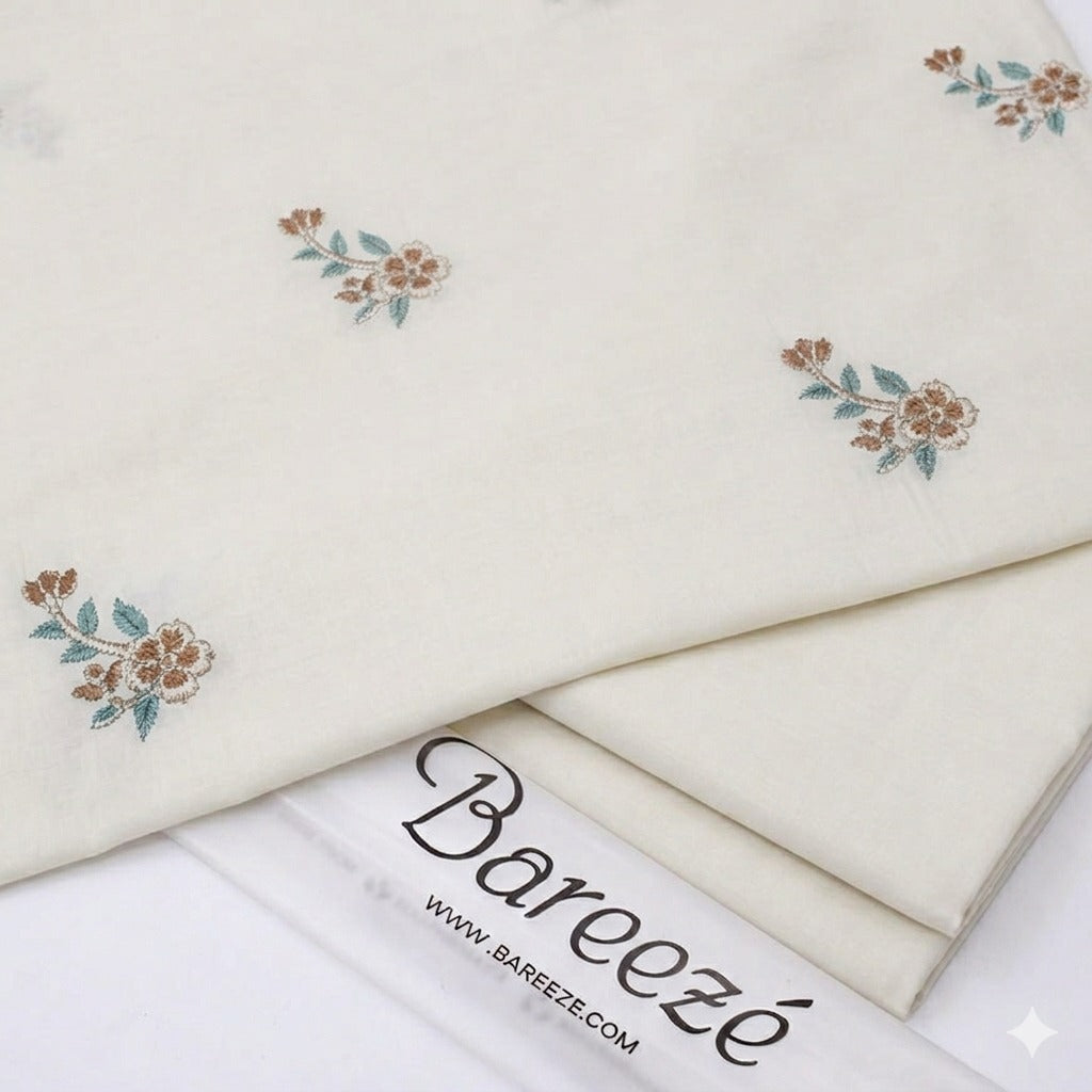 Bareeze Embroidered 2-Piece Lawn Un-stiched
