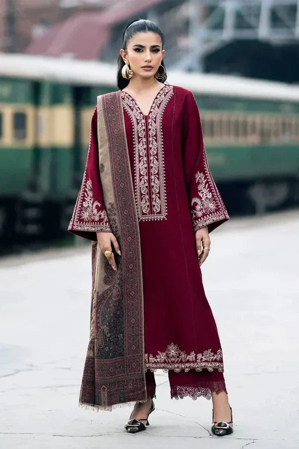 Sapphire– Heavy Embroidered Lawn 3-Piece Suit (UNStitched) AS-31