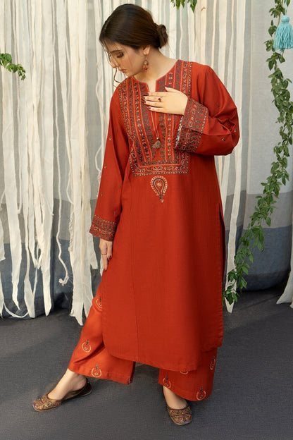 Embroidered 3-Piece in Lawn UNSTICED