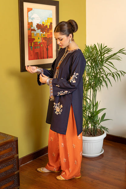 UNSTITCHED 2PC LAWN EMBROIDERED SUIT