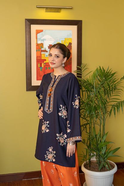 UNSTITCHED 2PC LAWN EMBROIDERED SUIT