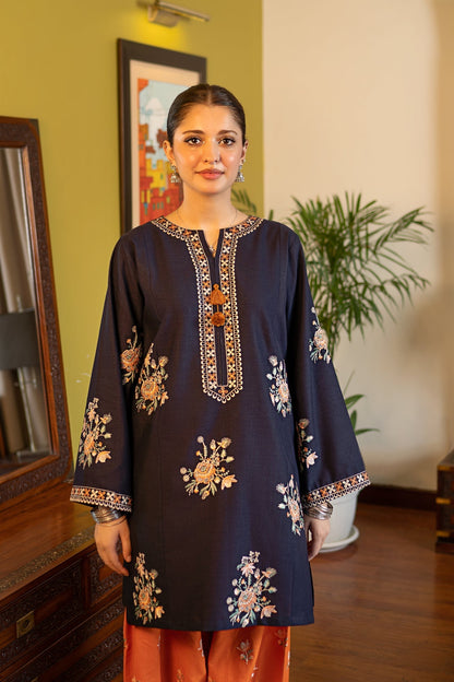 UNSTITCHED 2PC LAWN EMBROIDERED SUIT