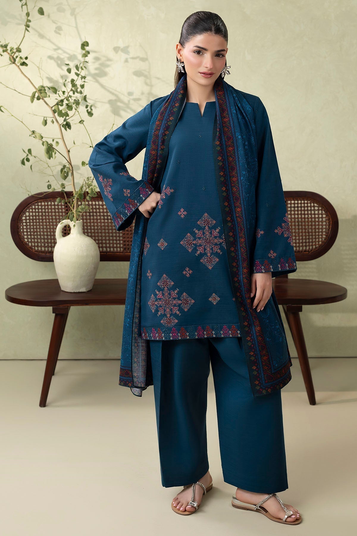 AILSA EMBROIDERED LAWN UNSTITCHED 3 PIECE AS-05