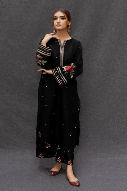 Embroidered 3-Piece in Lawn UNSTICED
