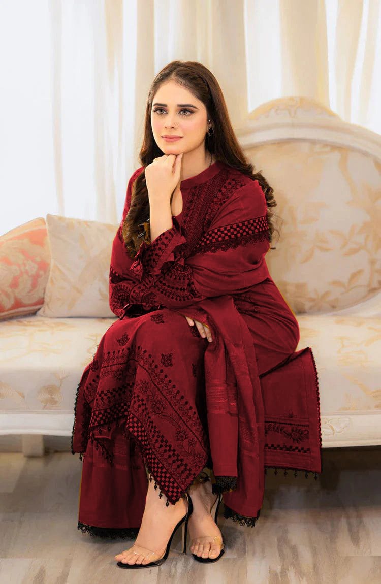 Libaas Unstiched 3PC Lawn Fabric