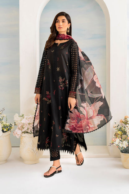 Unstiched 3PC Lawn Fabric