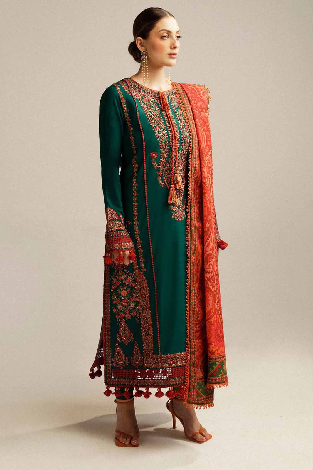 Hussain Rehar 3PC Lawn Fabric