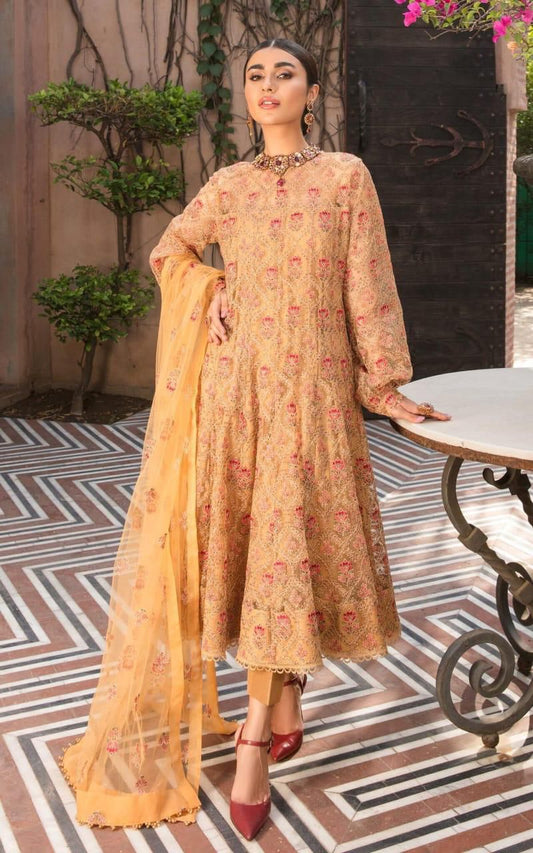 ✨ Karandi Fully Embroidered Unstitched 3PC Suit ✨