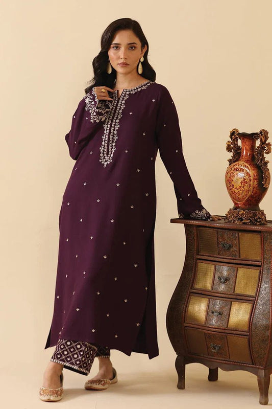 UNSTITCHED 2PC LAWN EMBROIDERED SUIT