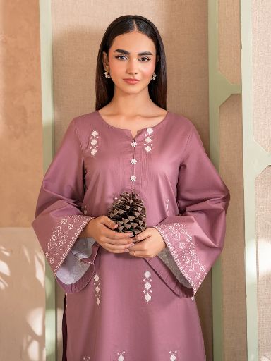 UNSTITCHED 2PC LAWN EMBROIDERED SUIT