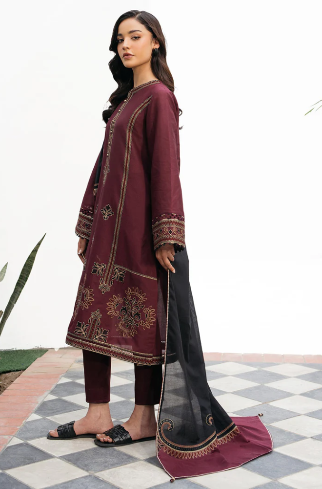 Jazmin Brand Name Dhanak Winter stuff Unstiched 3 pic