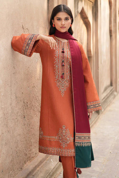 Nose Pill  – Luxury Embroidered 3-Piece in Lawn UNSTICED AS-30