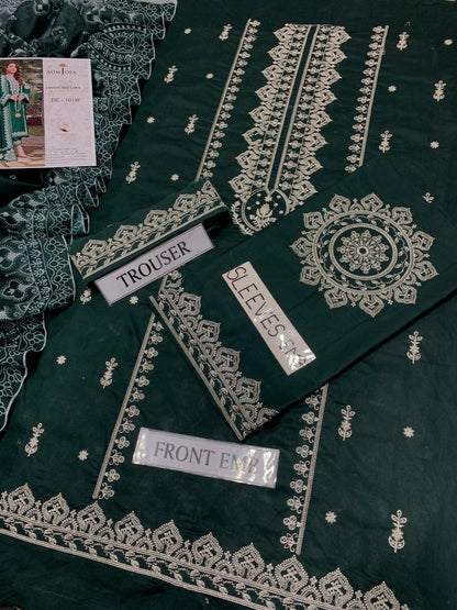 UNSTITCHED 2PC LAWN EMBROIDERED SUIT