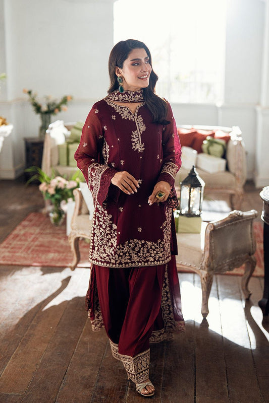 Embroidered 3-Piece in Lawn UNSTICED