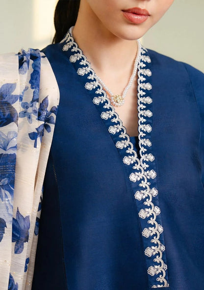 ZARA SHAHJAHAN  Lawn Embroidered 3 Piece | AS-23