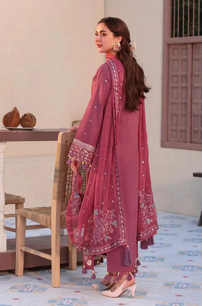 Embroidered 3-Piece in Lawn UNSTICED