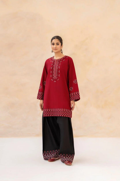 UNSTITCHED 2PC LAWN EMBROIDERED SUIT