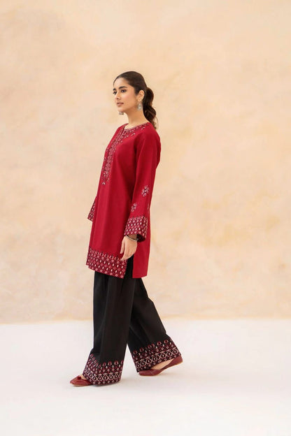 UNSTITCHED 2PC LAWN EMBROIDERED SUIT