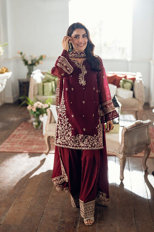 Embroidered 3-Piece in Lawn UNSTICED